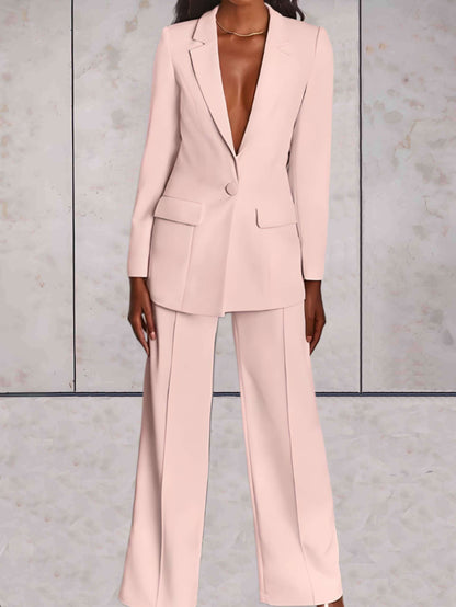 Ensemble tailleur 2 pièces élégant pour femme