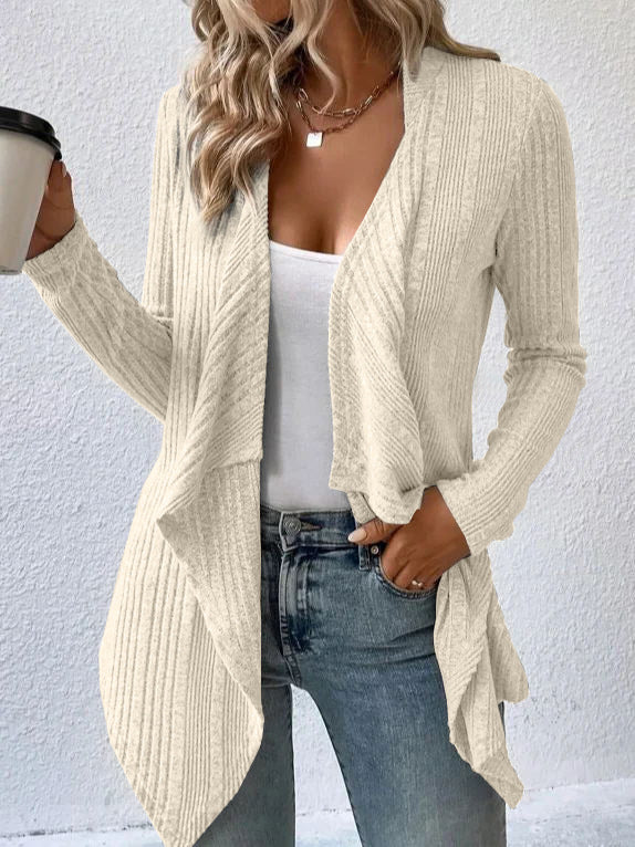 Damen Strickpullover Langärmlig Elegant - IdealeKleiden