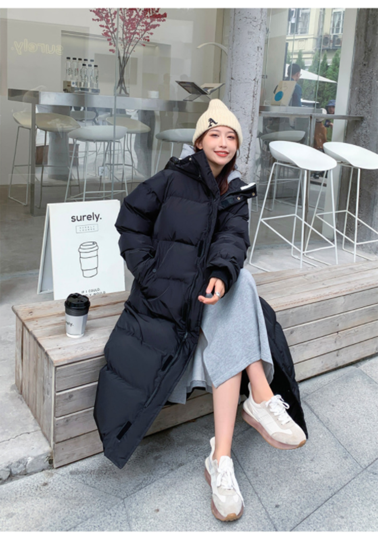 Parka d'hiver chaud en duvet pour femme