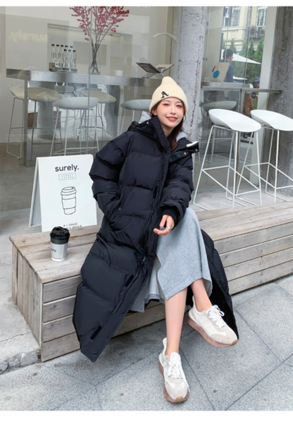Parka d'hiver chaud en duvet pour femme