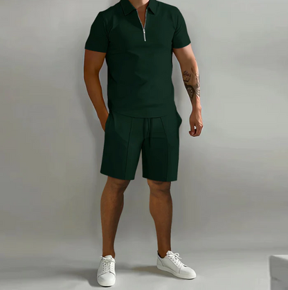 Ensemble short et polo homme été