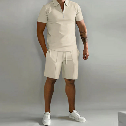 Ensemble short et polo homme été