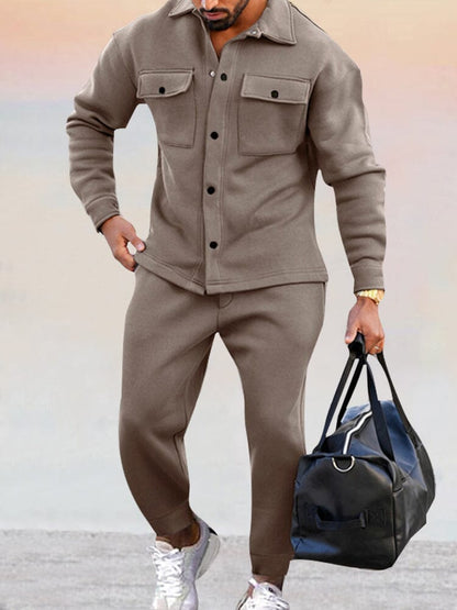 Männer Jogger Set Bequem Sportlich - IdealeKleiden