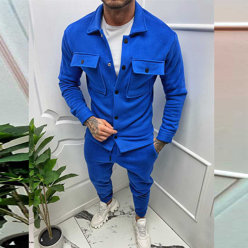Ensemble complet homme : Surchemise et jogger coupe slim