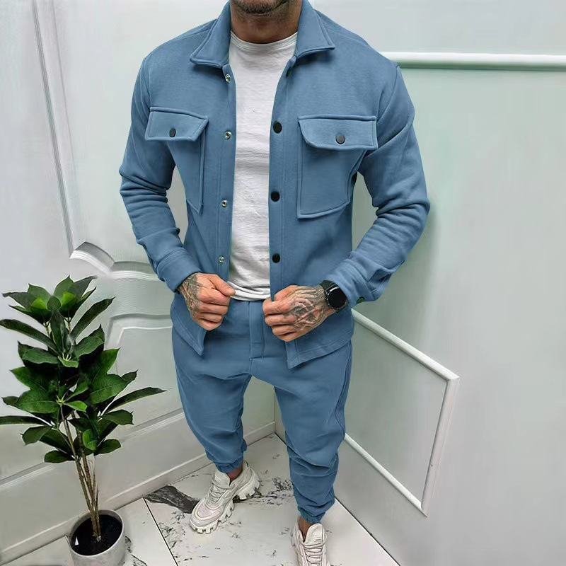 Ensemble complet homme : Surchemise et jogger coupe slim