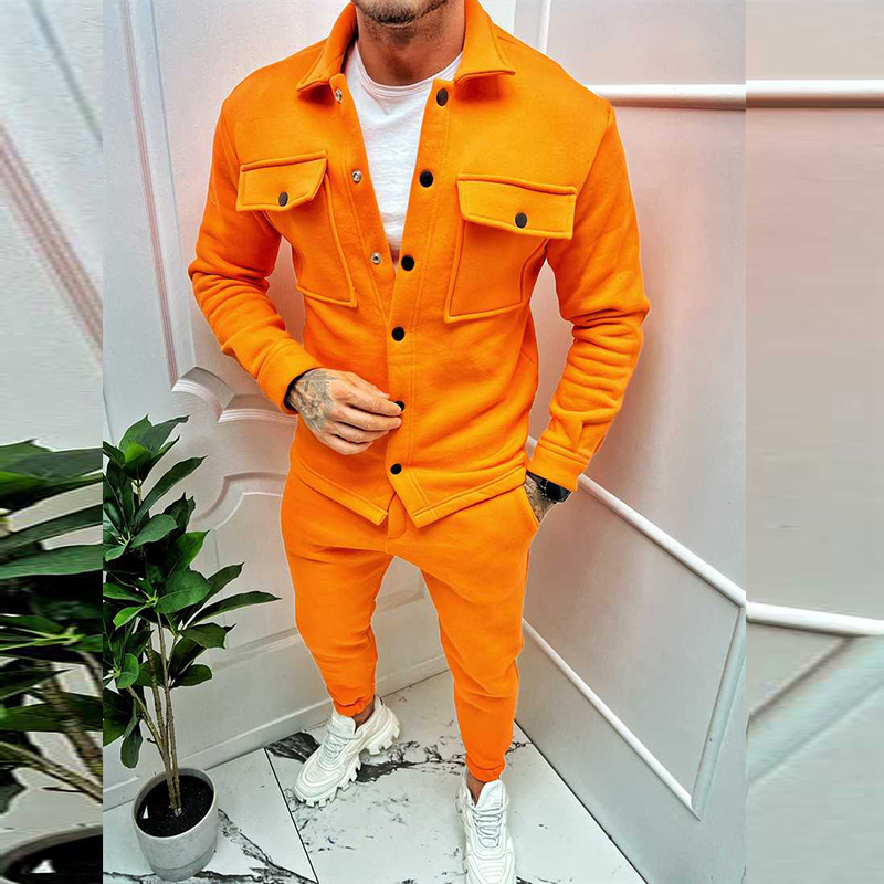 Ensemble complet homme : Surchemise et jogger coupe slim