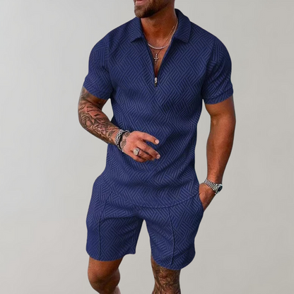 Ensemble de polos à manches courtes pour hommes