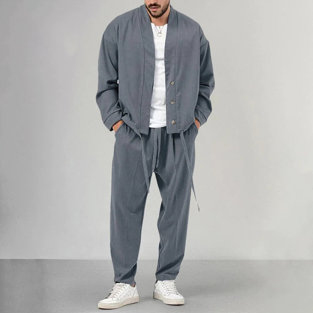 Ensemble de survêtement deux pièces pour hommes