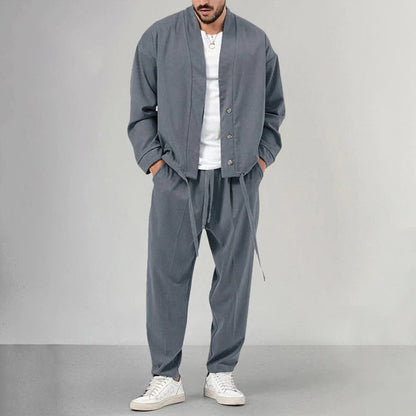 Ensemble de survêtement deux pièces pour hommes