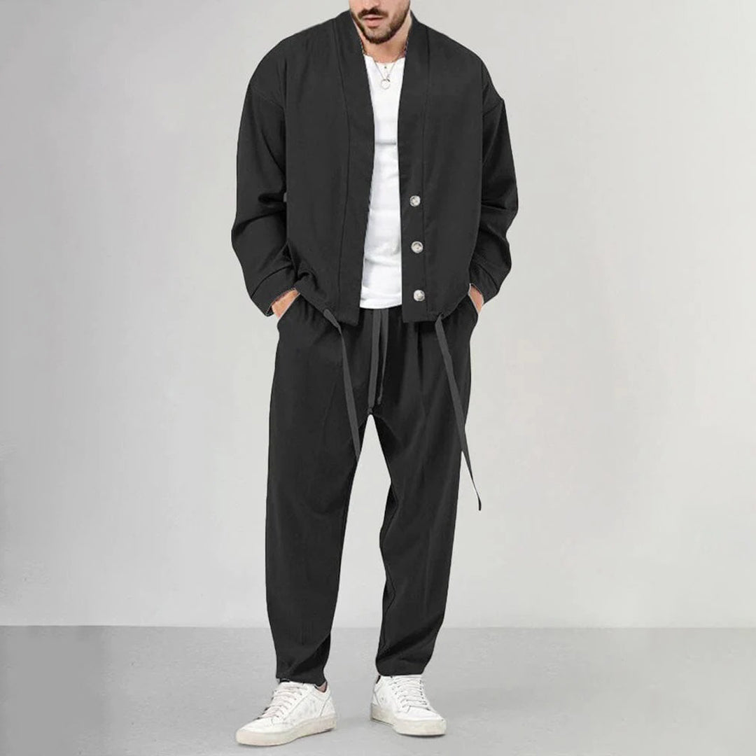 Ensemble de survêtement deux pièces pour hommes