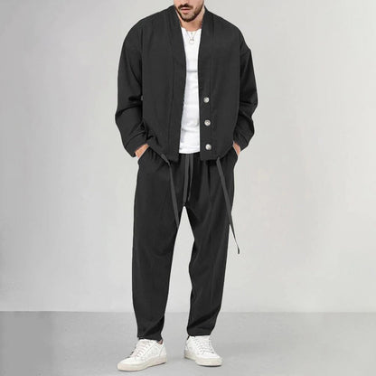 Ensemble de survêtement deux pièces pour hommes