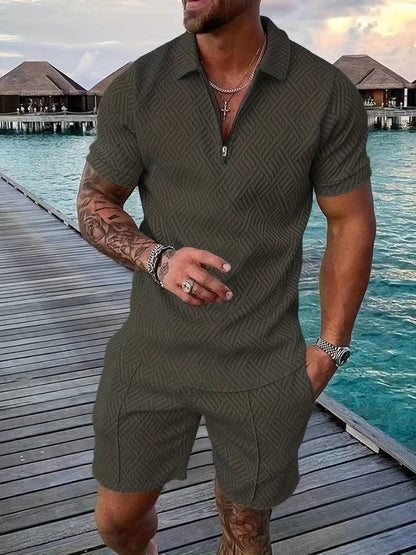 Ensemble short et t-shirt d'été pour homme