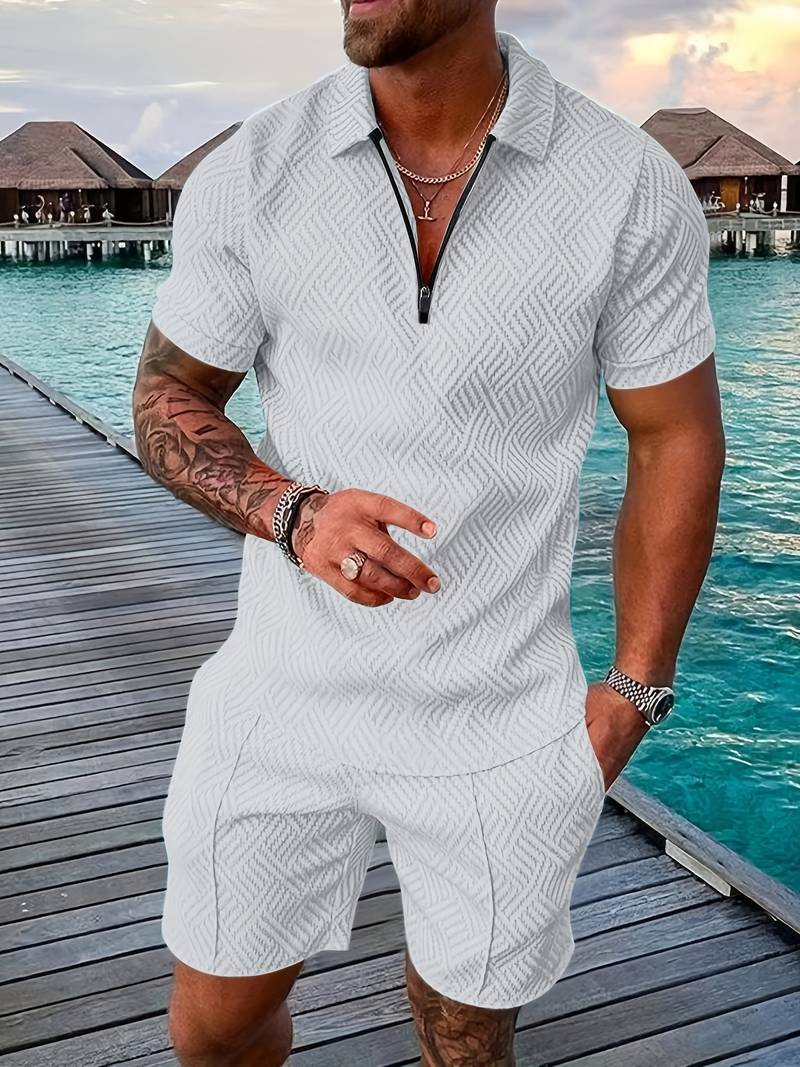Ensemble short et t-shirt d'été pour homme