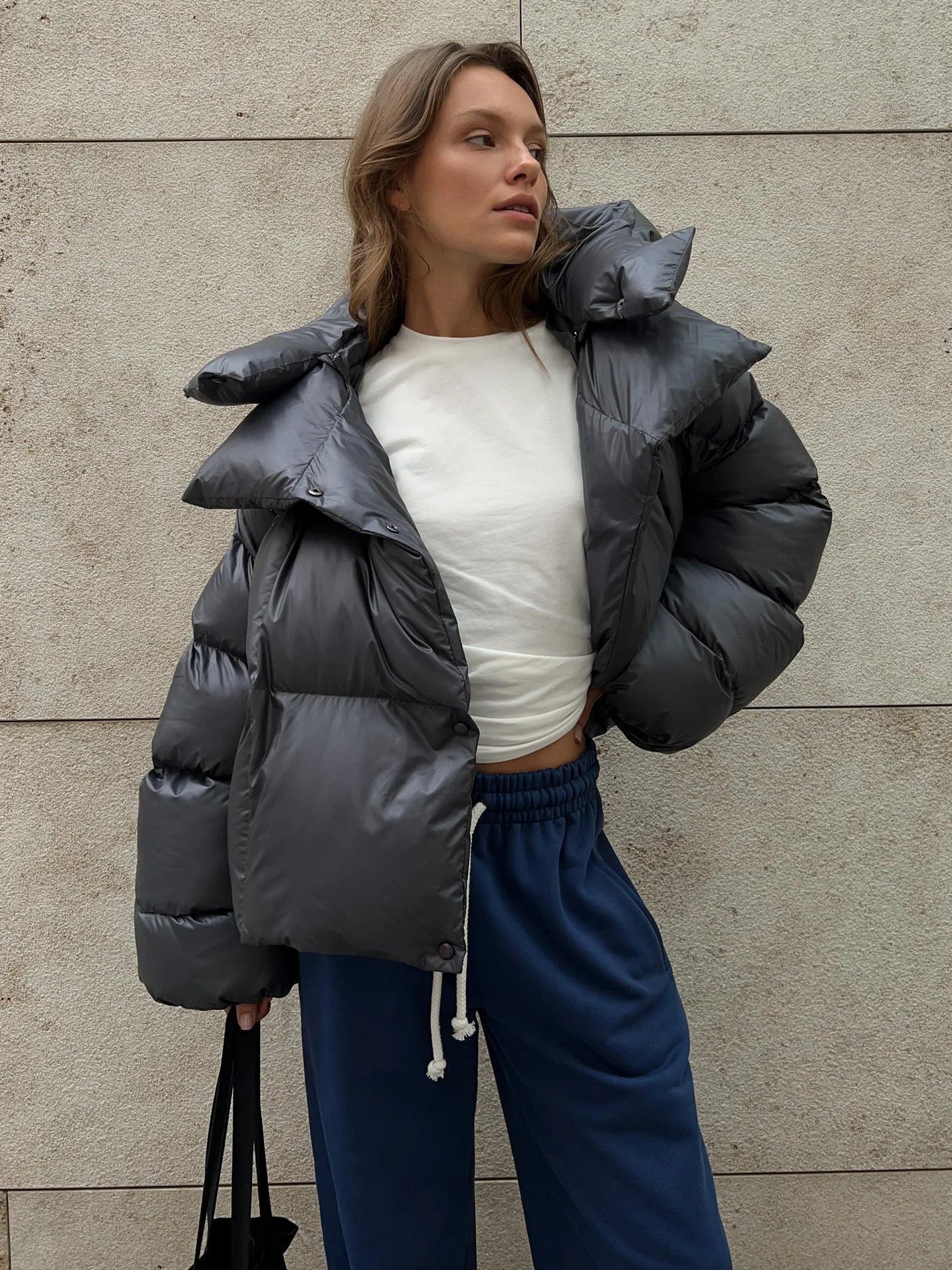 Élégante doudoune modèle hiver pour femme