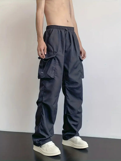 Pantalon cargo confortable style décontracté homme