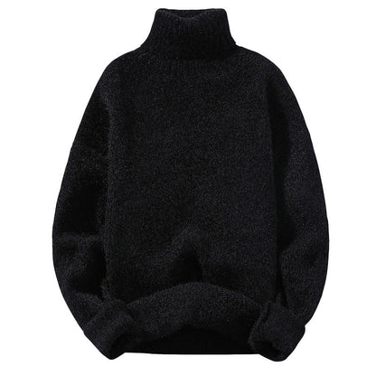 Weiches Strickkleid Rollkragen - IdealeKleiden