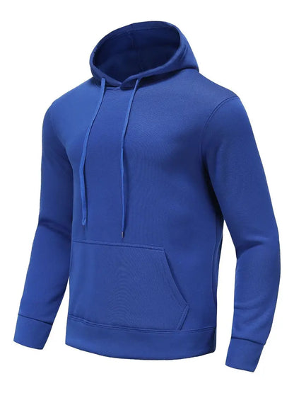 Pull pour homme, moderne, à capuche avec cordon de serrage