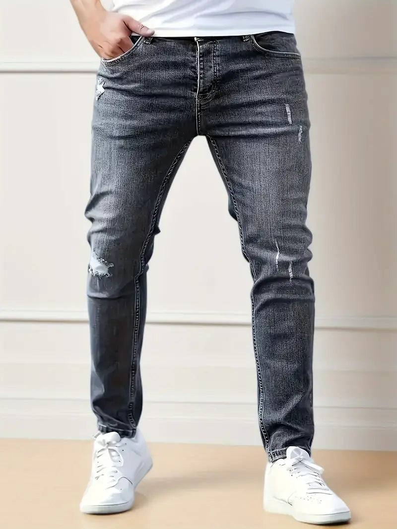 Jeans slim confortables pour homme