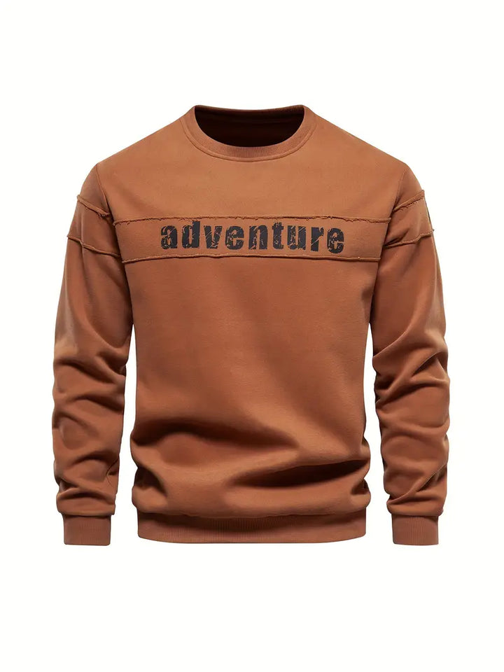 Pull pour homme style aventure en plein air