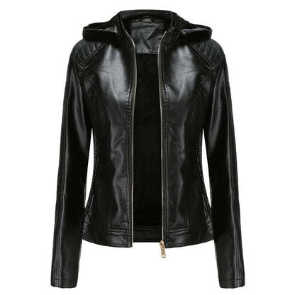 Veste pour femme pratique avec capuche amovible