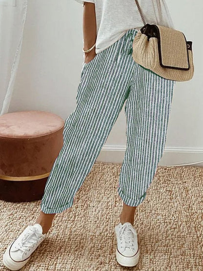 Helga | Pantalon en lin élégant été