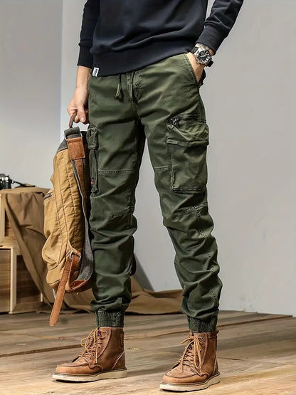 Pantalon cargo homme confortable décontracté
