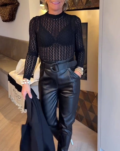 Robe Femme Extensible Tricot Moderne