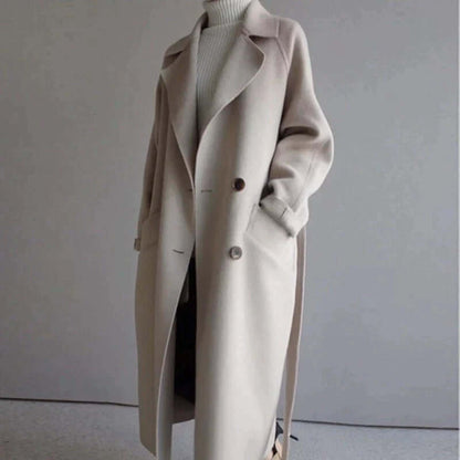 Manteau d'hiver oversize élégant pour femme