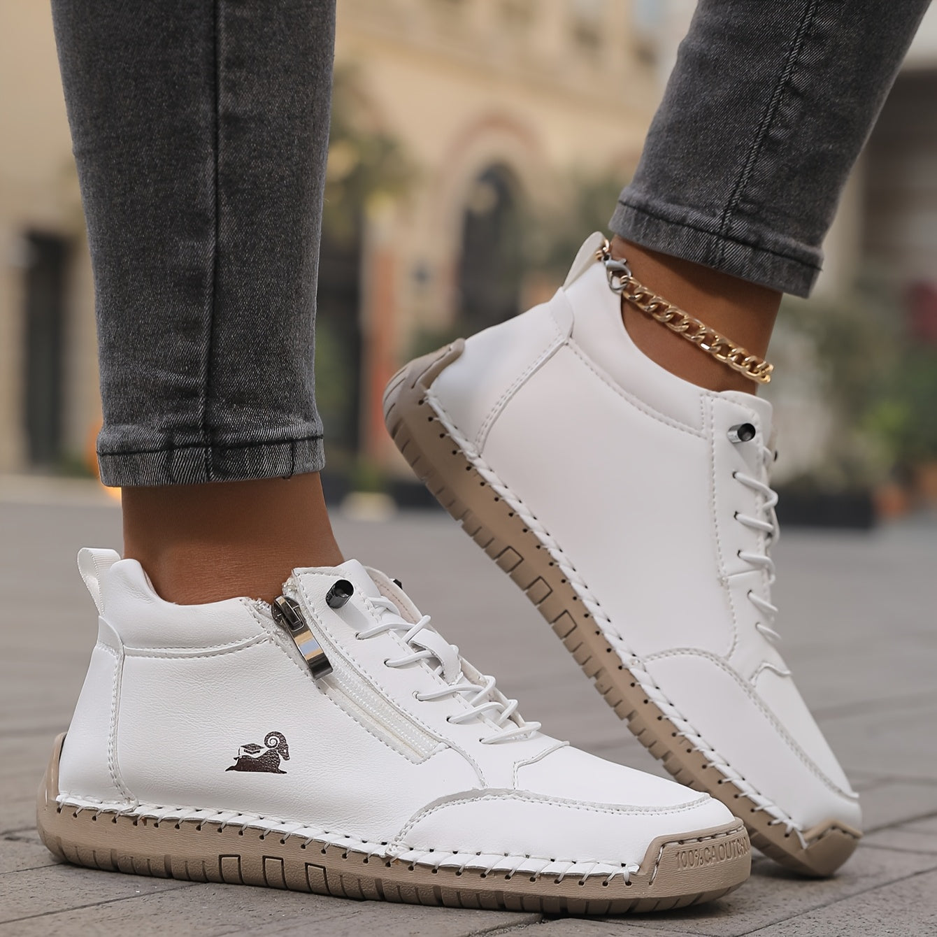 Chaussures de sport confortables à fermeture rapide pour femmes