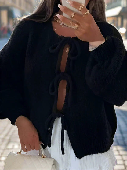 Gilet cardigan doux pour femme Confortable Élégant