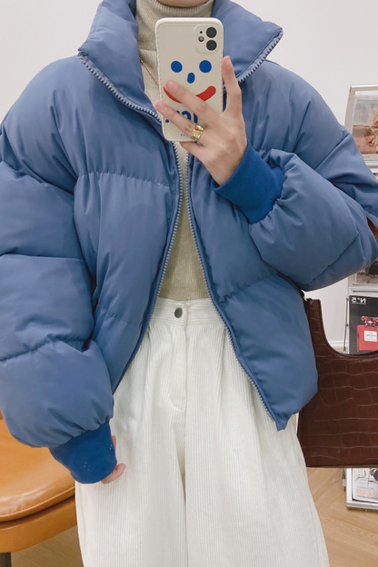 Veste moderne pour femme en coton ample