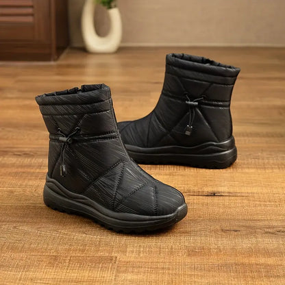 Bottes de neige doublées de polaire pour femme