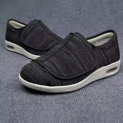 Chaussures confortables à scratch pour seniors