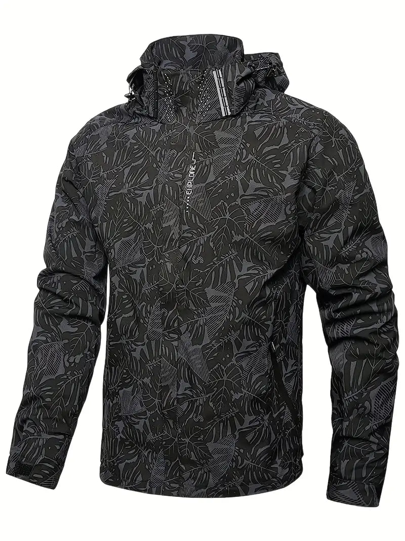 Wasserdichte Herrenjacke Outdoor Funktion - IdealeKleiden