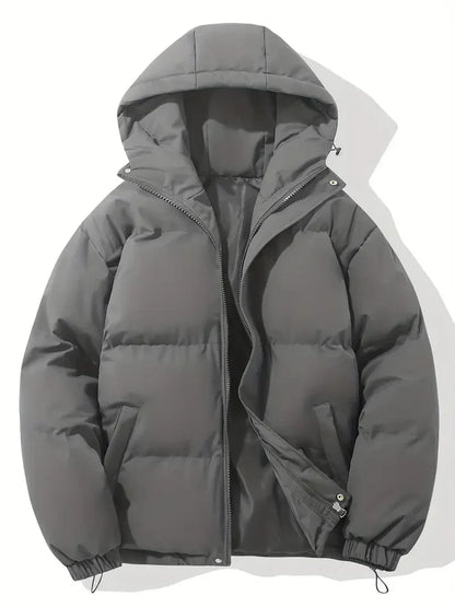 Parka homme doux capuche intemporel