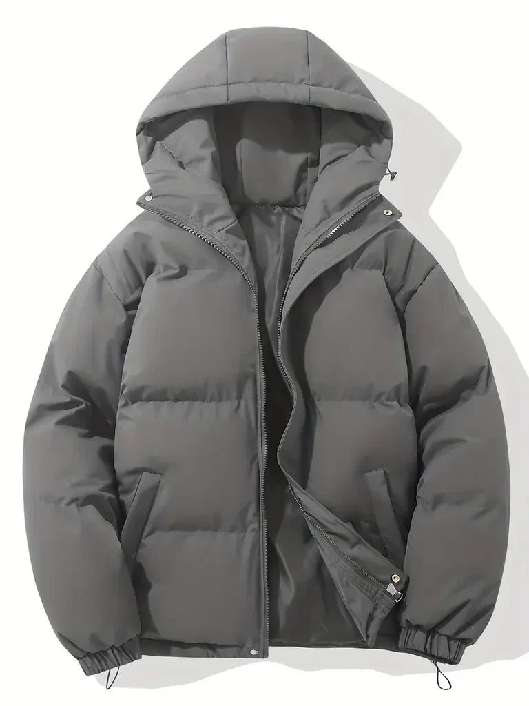 Veste à capuche pour hommes chaude élégante classique
