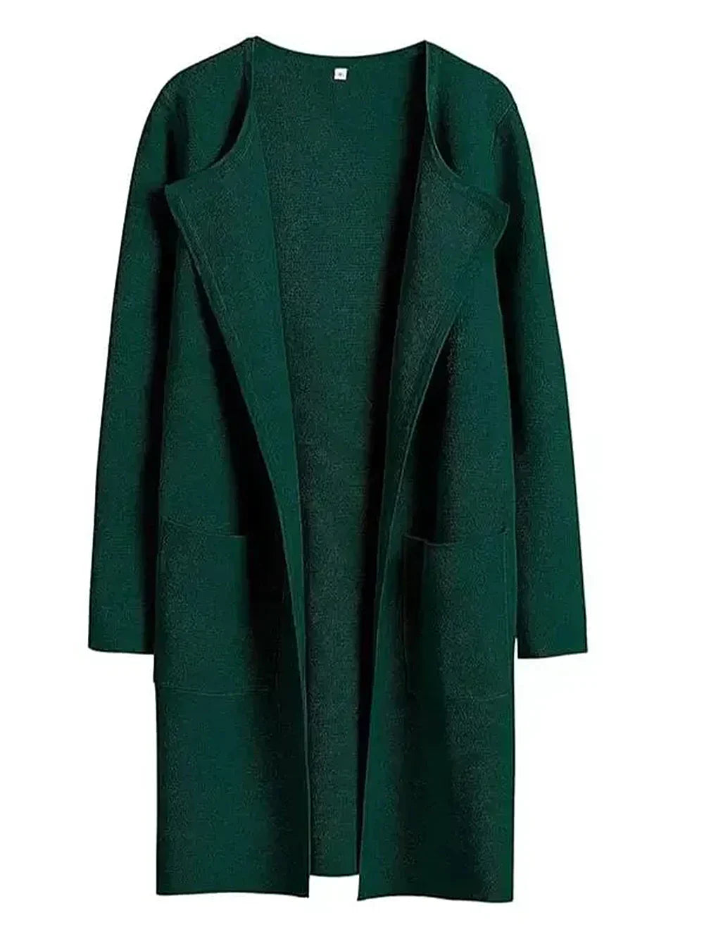 Manteau Femme Longueur Genou Coupe Ample