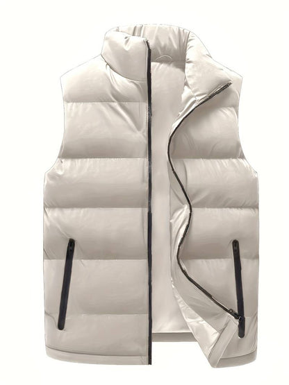 Gilet matelassé d'hiver pour homme chaud et isolé