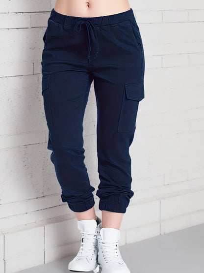 Scarlett - Pantalon de printemps coton élastique