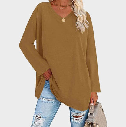 Pull élégant à manches longues pour femme