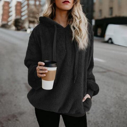 Sweat-shirt à capuche Confortable Chaud Douillet