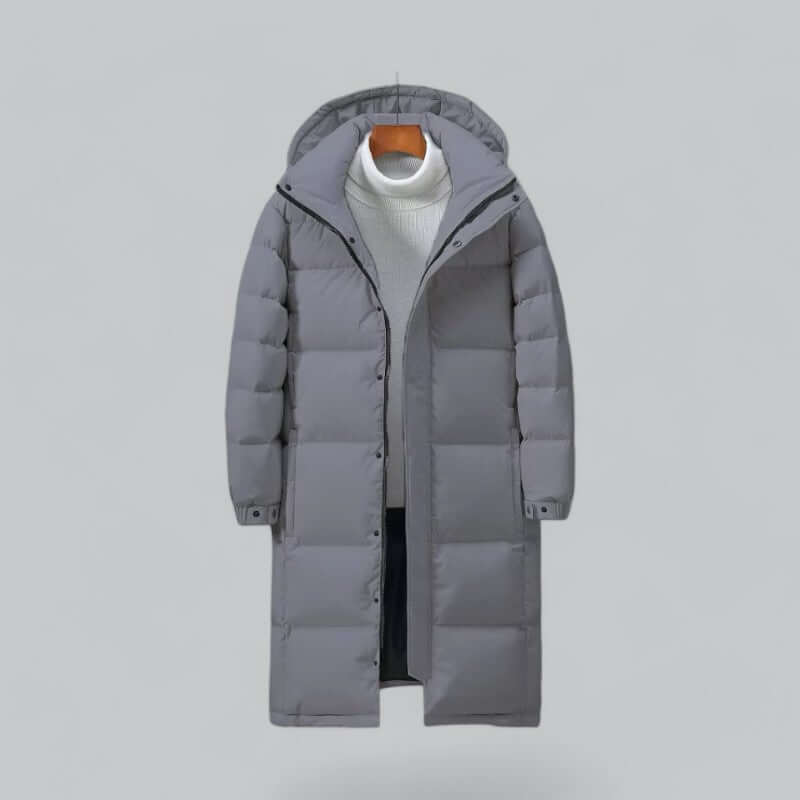 Parka d'hiver homme Manches longues Chaud Isolant