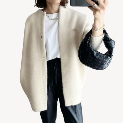 Cardigan Femme Boutonné Élégant