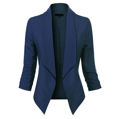 Blazer élégant pour femme, manches longues