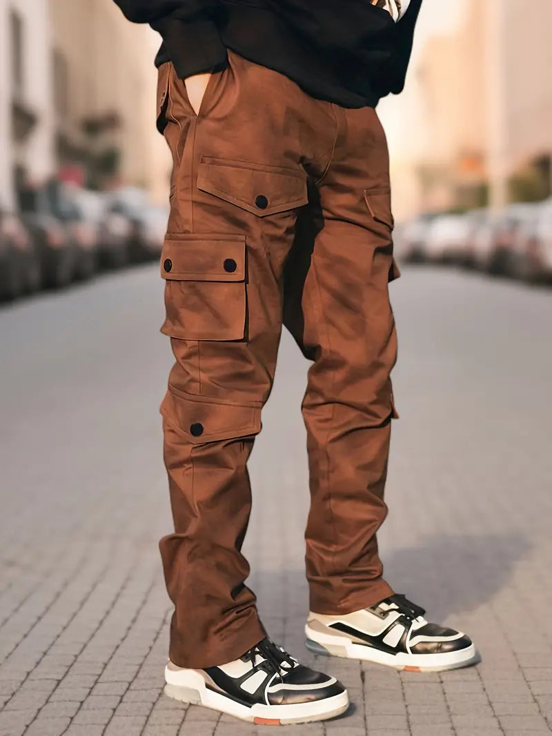 Pantalon cargo décontracté Printemps Tendance Loisirs