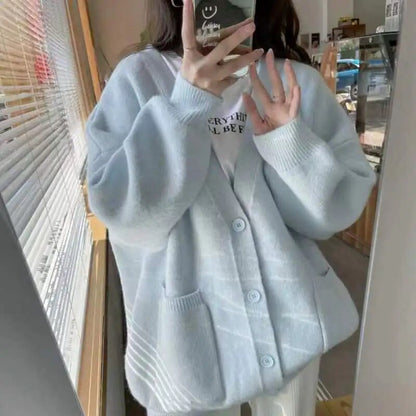 Cardigan élégant à boutons pour femme