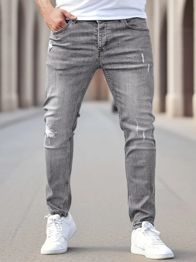 Jeans slim confortables pour homme