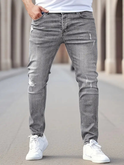 Jeans slim confortables pour homme