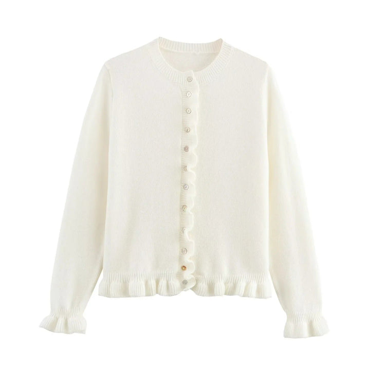 Cardigan chic pour femme avec boutons