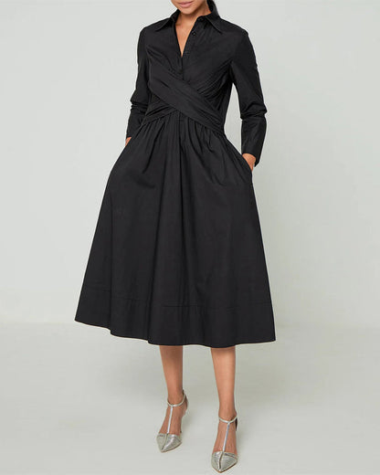 Robe femme élégante avec poches